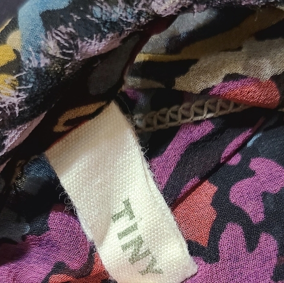 Anthropologie Tiny Raye Floral Boho Top - Picture 6 of 10